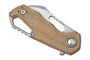 MKM ISONZO M390 Natural canvas micarta BÖHLER M390 MK FX03M-1NC - KNIFESTOCK