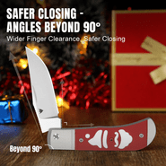 Kizer Trestle 14C28N Aluminium &amp; G10 -  Xmas edition - KNIFESTOCK