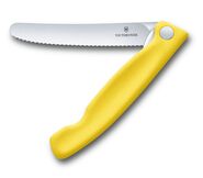 VICTORINOX 6.7836.F8B SWISS CLASSIC zavírací nůž na rajčata 11cm žlutá - KNIFESTOCK