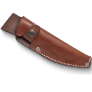 Viper Trail Clip Point Stonewash N690Co, Green Canvas Micarta, Leather sheath VT4066CG - KNIFESTOCK