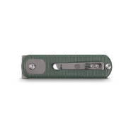 Vosteed Corgi Pup 14C28N Stonewash Green Micarta A0720 - KNIFESTOCK