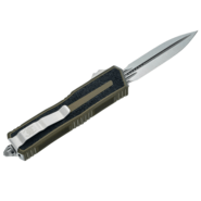 Microtech SCARAB II GEN III D/E STONEWASH STANDARD OD GREEN 1280-10OD - KNIFESTOCK