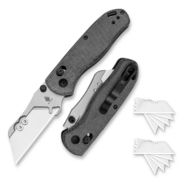 Kizer Drop Bear Utility Azo SK5 &amp; 5Cr15 Micarta V3619JA3 - KNIFESTOCK