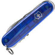 Victorinox 1.3713.T2 Huntsman Taschenmesser transparentes Blau - KNIFESTOCK