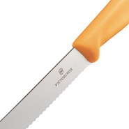 Victorinox 6.7836.L119 Tomatenmesser 11cm Orange - KNIFESTOCK