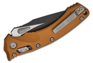 Microtech Amphibian® - RAM-LOK™ S/E Fluted Tan Standard 137RL-1FLTA - KNIFESTOCK