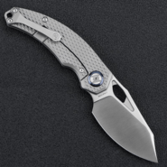 Kunwu Compadre Satin VANAX Titanium Beadblast Diamond Texture K706C-T2 - KNIFESTOCK