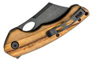 Bestech SKIRMISH 154CM, Black stonewash, Olivewood BL06C - KNIFESTOCK