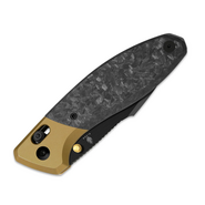 Kizer Staffi S45VN, Kőmosott + Matt DLC-Ultra, Titán &amp; CF Ki3695A1 - KNIFESTOCK