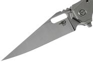 Bestech MALWARE S35VN, Stonewash+Satin, Titanium, Grey BT1902A - KNIFESTOCK