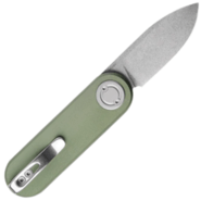 Vosteed Corgi-V 14C28N Stonewash Green Aluminum A3702 - KNIFESTOCK