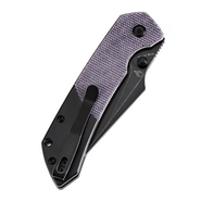 TENABLE KNIVES Fenrir Blackwash 14C28N 0.138‘/3.5mm Lila Micarta + Blackwash A - KNIFESTOCK