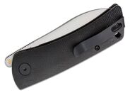 Petrified Fish PFE05S Flavorist Satin K110 Black Micarta PFE05SDMS - KNIFESTOCK
