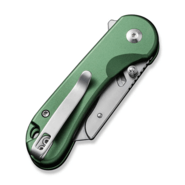 CIVIVI Elementum Utility Green Aluminum Handle Stonewashed S/S Blade Holder Plain - KNIFESTOCK