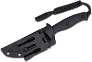 CIVIVI Black G10 Handle Black Stonewashed Nitro-V Blade With 1PC Black Lanyard, Black Kydex Sheath a - KNIFESTOCK