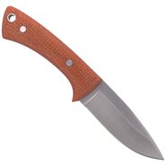 MUELA 71mm blade, Neck Knife, orange canvas micarta, KYDEX sheath, paracord PECCARY-8.O - KNIFESTOCK