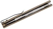 Petrified Fish PFP06 Simum Satin K110 khaki Micarta PFP06KAMS - KNIFESTOCK