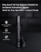 Klarus 2AA EDC Flashlight Multi-Fuel Performance Powerhouse P2 - KNIFESTOCK