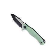 KUBEY Golf Fixed AUS-10 Blade Knife Jade G-10 Handle with Kydex Sheath KU230F - KNIFESTOCK