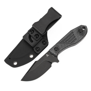 Tenable Knives Tiny Dancer Blackwash D2,Black Micarta G014A4 - KNIFESTOCK