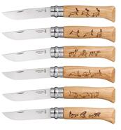 Opinel VRI N°08 Inox Animalia 6buc 001637 - KNIFESTOCK