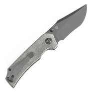 Tenable Fermi Grey TiCn Coated 14C28N Liner Lock T1122A4 - KNIFESTOCK