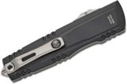 Microtech Surefire Luminary D/E M390MK Stonewashed Black Aluminum Stiletto Pro II EDC Flashlight - KNIFESTOCK