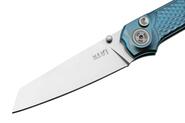 MKM MIURA - Integroitu titaanikahva - Sininen anodisoitu BÖHLER M390 MK MI-TBL - KNIFESTOCK