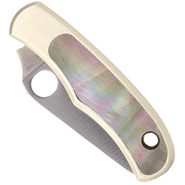 Spyderco Bug Nickel Silver Abalone C133AP - KNIFESTOCK