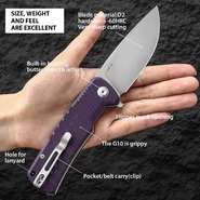 Knife Ganzo G769-PL - KNIFESTOCK