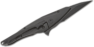 Petrified Fish PFE10 Hummingbird Black Stonewashed M390 Black Titanium PFE10DDW - KNIFESTOCK