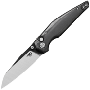 Bestech Snakebird 14C28N, Micarta, Blokada przyciskiem - Czarny BG58B - KNIFESTOCK