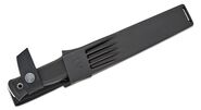 Fallkniven Coltello da Sopravvivenza A1Z Satinato Lam. Lama VG10W, Manici in Kraton, Fodero in Zytel - KNIFESTOCK