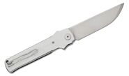 Petrified Fish PFB04 Tena Satin D2 White G10 PFB04WS - KNIFESTOCK