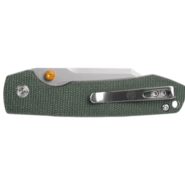 Vosteed Raccoon(TLL&amp;Bowie Blade) 14C28N Stonewash Green Micarta A2911 - KNIFESTOCK