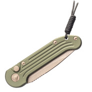 MICROTECH LUDT Apocalyptic Bronze OD Groen 135-13APOD - KNIFESTOCK