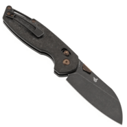 Kansept Model 6 Blackwash CPM S35VN,Shred CF K1022V1 - KNIFESTOCK