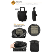 Magforce 17&quot; Carry Bag Khaki #0452K - KNIFESTOCK