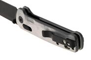 QPS Penguin Glyde 14C28N, schwarz, Griff: G10 mit Aluminiumfolie QS130GL-G2 - KNIFESTOCK