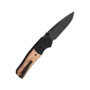 QPS Vault 14C28N, Svart stonewash, Handtag: Anodiserade aluminiumförstärkningar, G10 med - KNIFESTOCK