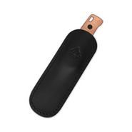 QSP Knife Baby Penguin  14C28N, black stonewash,  G10 + copper foil QS130BP-C2 - KNIFESTOCK