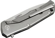 Lionsteel Folding knife M390 blade, BLACK G10 handle, IKBS, FLIPPER TRE GBK - KNIFESTOCK