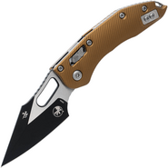 Microtech Stitch - RAM-LOKTM S/E Fluted Tan Standard 169RL-1FLTA - KNIFESTOCK