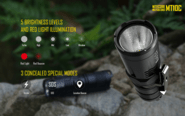 Nitecore flashlight MT10C - KNIFESTOCK