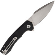 KUBEY Calyce Couteau Pliant à Lame Liner Lock Flipper Manche G10 Noir KU901E - KNIFESTOCK