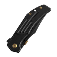 Kansept Orion Blackwash CPM S35VN with CNC Milling Blackwash Titanium K1089A4 - KNIFESTOCK