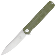 CobraTec Kuzio G10 OD Grön Drop Ej Sågtandad 01CT007 - KNIFESTOCK