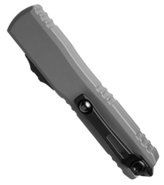 Microtech ULTRATECH GEN III ZBP D/E BLACK FULL SERRATE NATURAL CLEAR 1122-3NC - KNIFESTOCK