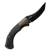 Cold Steel BLACK SABLE / 10&quot; OVERALL / 4.2&quot; TANTO / CARBON FIBER / XPS FL-42BS  - KNIFESTOCK