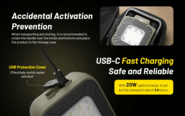 Nitecore flashlight NWL30 - KNIFESTOCK